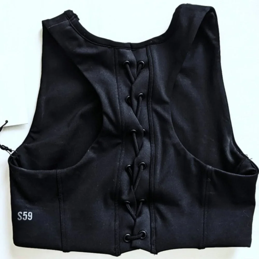 SPLITS59 Glenda Sport Bra In Black XS